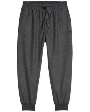 Y-3 Stylische hosen für männer und frauen - Grau