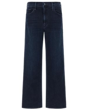 Mother Mid Rise Rambler Zip Ankle Jeans - Blauw