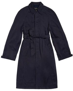 Balenciaga Kleedjes ,Blauw ,Blauwe Jassen Voor