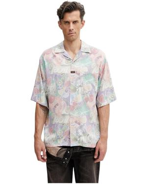 Martine Rose Boxy Short Sleeve Shirt - Grijs