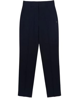Ottod'Ame Gerade Geschnittene Hose - Blau