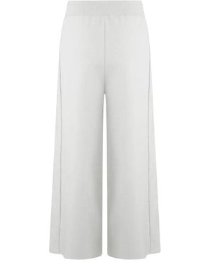Bomboogie Wide Trousers - Blanco