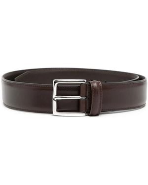 Anderson's Ledergürtel Mit Schnalle - Braun