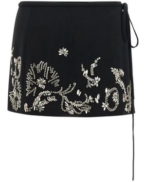 Dries Van Noten Short Skirts - Black