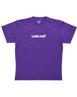 USUAL T-Shirts - Purple