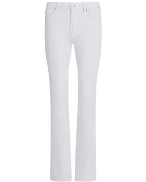 Tommy Hilfiger Stretch-Baumwoll-Flare-Jeans - Weiß