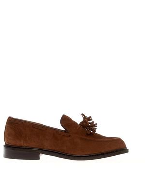 Tricker's Schoenen ,Bruin ,Leer Elton Tassel Loafer