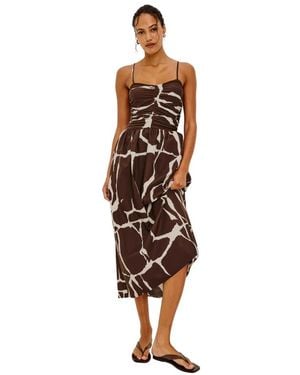 Rails Kleedjes ,Veelkleurig ,Fisher Dress - Bruin