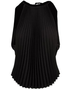 Beatrice B. Sleeveless Tops - Black
