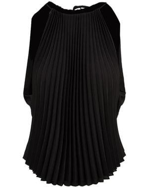 Beatrice B. Sleeveless Tops - Black