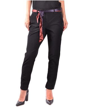 Jacob Cohen Wide Trousers - Black