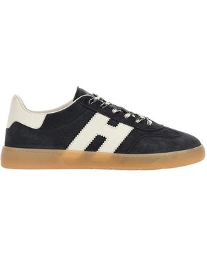 Hogan Schoenen ,Blauw ,Suède Sneakers