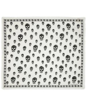 McQueen Winter Scarves - Negro