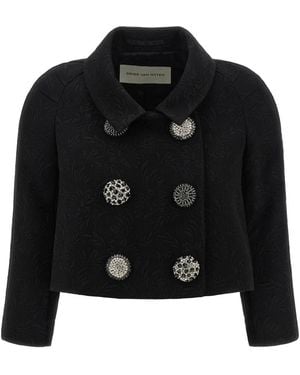 Dries Van Noten Blazers - Black