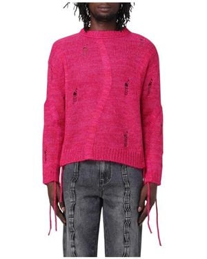 ANDERSSON BELL Round-Neck Knitwear - Rojo