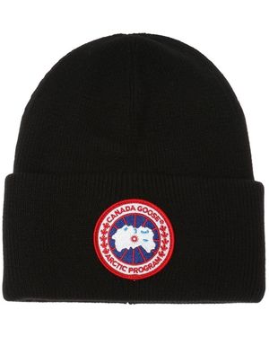 Canada Goose "arctic" Beanie - Zwart