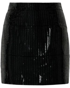 Roberto Cavalli Short Skirts - Black