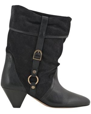 Isabel Marant Cowboy Boots - Black