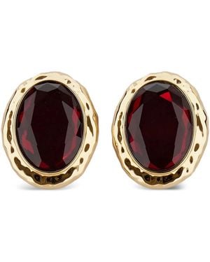 Self-Portrait Earrings - Brown