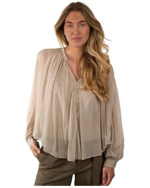 Luisa Cerano Blouse - Bruin