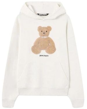 Palm Angels Hoodies - White