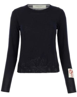 Golden Goose Round-Neck Knitwear - Blue