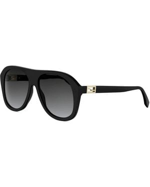 Fendi Fe40223I Zonnebril - Zwart