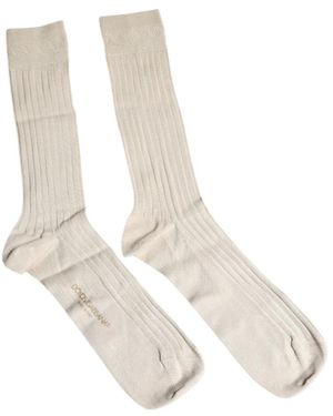 Dolce & Gabbana Socks - Blanco