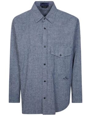 Stone Island Casual Shirts - Blu