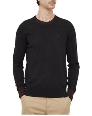 Trussardi Round-Neck Knitwear - Black