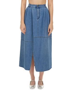 Alysi Denim Skirts - Azul