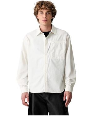 Rains Licht Geweven Shirt - Wit