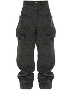 Rick Owens Wide Trousers - Gris