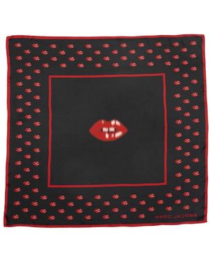 Marc Jacobs Accessoires ,Veelkleurig ,Scarves - Zwart