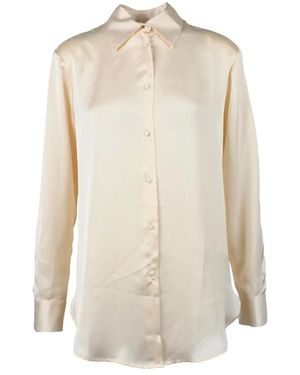 Nineminutes Camisa Elegante De Poliéster Y Elastano, Mujer, Talla - Neutro