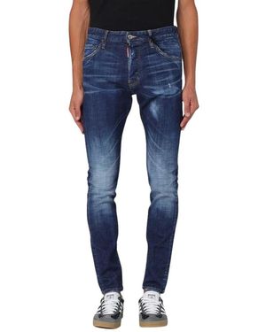 DSquared² Slim-Fit Jeans - Azul