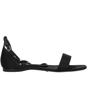 Max Mara Flat Sandals - Zwart