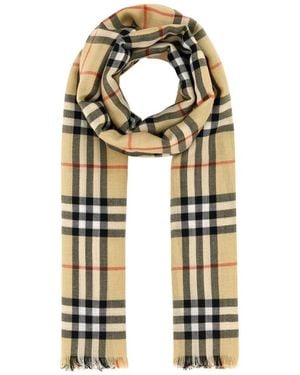 Burberry Winter Scarves - Metallizzato