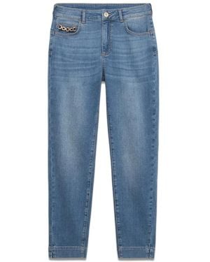Oltre Slim-Fit Jeans - Blu