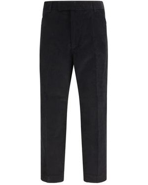 Thom Browne Broeken ,Zwart ,Katoen Cotton Chino Broek
