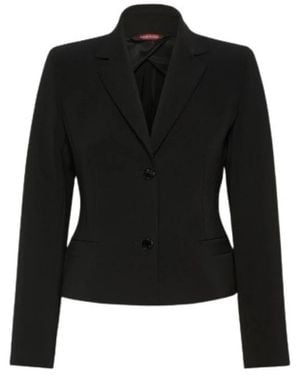 Max Mara Jassen ,Zwart ,Blazers