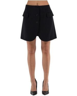 Lanvin Sartoriale Korte Rok - Zwart