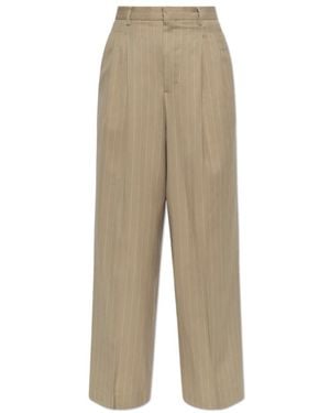 Ami Paris Wide Pants - Natural