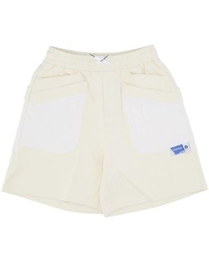 Acupuncture Casual Shorts - White