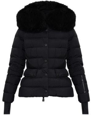 Moncler Jassen ,Zwart ,Leer Grenoble High Performance Jacket