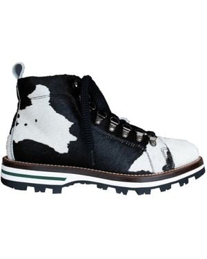 Monpiz Lace-Up Boots - Nero
