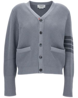 Thom Browne Cardigans - Blue