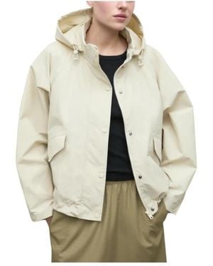 Ecoalf Rain Jackets - Natural