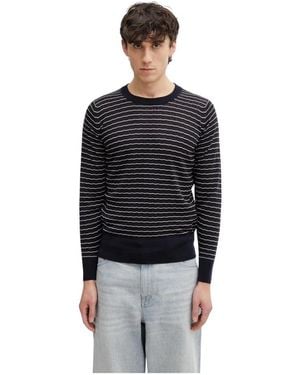 Wales Bonner Ashby Rundhalsstrickpullover - Schwarz