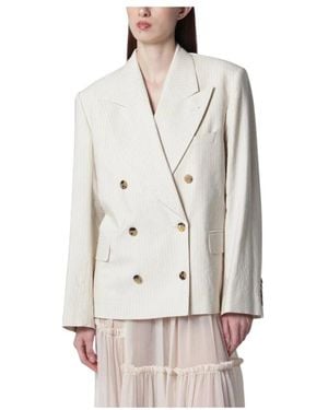 Dries Van Noten Blazers - Bianco